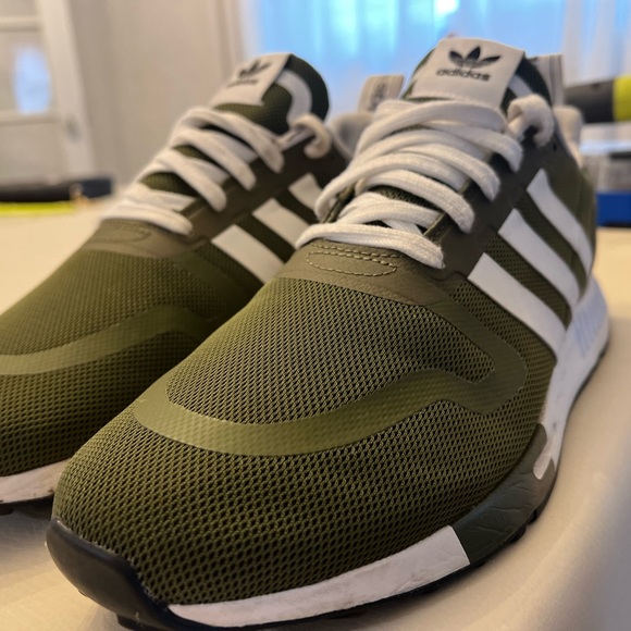 Men's ADIDAS originals multix trainers -size 9.5 -rare- great condition! - Picture 2 of 7
